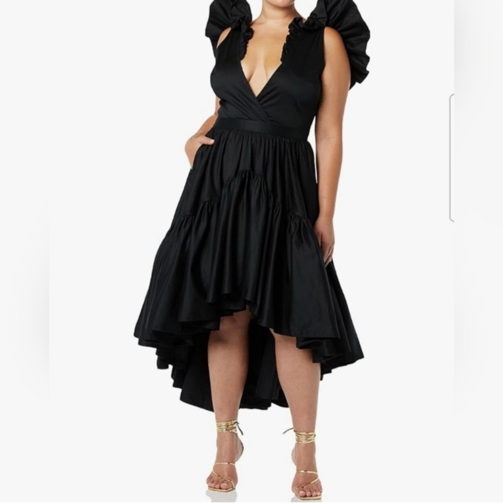 Making the cut Black Ruffle Women’s dress size M new